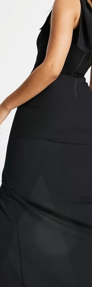 Vesper Emmeline Rose Bow Detail Maxi Dress - Picture 3 of 4